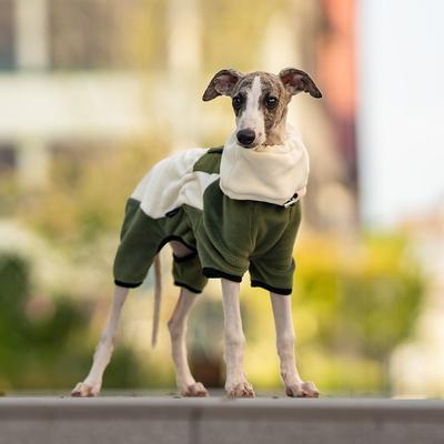 Pet Thermal Clothing Collar Removable Windproof And Cold Dog Clothes Fleece Can Be Used As A Base To Wear Four-Legged Clothing
