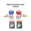 Car AC Refrigerant Quick Coupler Set