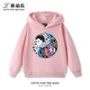 Sudaderas con capucha para niños con estampado de Demon Slayer, sudaderas informales de otoño/invierno para niños y niñas.