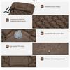 Air Mattress with Pillow Camping Sleeping Mat & Built-in Pump, Ultralight Single Portable Person Mattress, Inflatable for Outdoor Backpacking