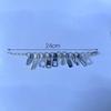 Cyber Punk Zipper  Bracelet Fringe Chain Head Y2k Hip Hop Choker Men's Women's Fashion Trend Personality Jewelry Gift
