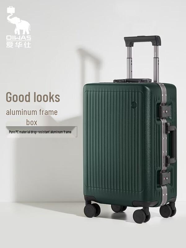 OIWAS Voyager Series Aluminum Frame Hard Shell Suitcase