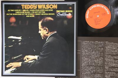 Disco LP TEDDY WILSON - Teddy Wilson LAX3086 GNP CRESCENDO Japan Jazz Usado