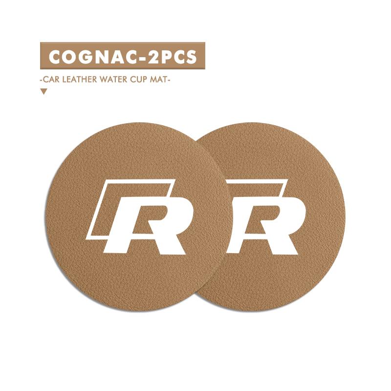 

2026 Hot For VOLKSWAGEN VW Car Water Cup Anti Slip Mat Decorate Auto Cup Slot Accessories For Volkswagen VW Golf Polo 4 5 6 Pass