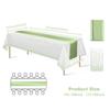 Small Polka Dot Disposable Tablecloth Thickened Waterproof PEVA Tablecloth Home Wedding Birthday Party Decoration Table Cloth
