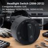 Headlight Switches 1K0941431AS 5KD941431B for Golf 5 6 Headlamp Control Switches Automotive Accessories Easy Installation
