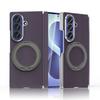 Applicable to Samsung ZFold1ultra folding screen mobile phone case magnetic rotating bracket zfold1/1 central axis protection