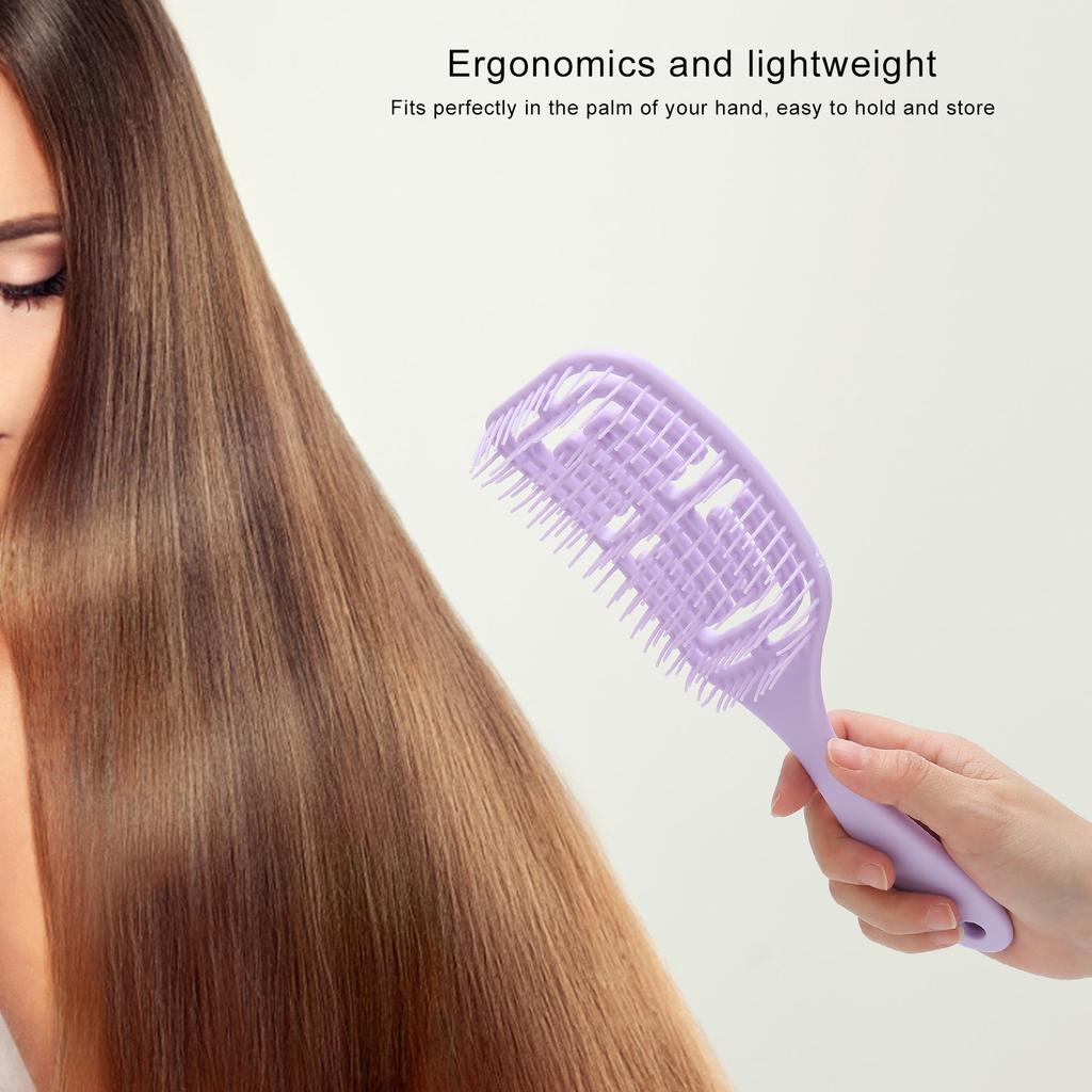 Unisex Detangling Hair Brush Short Curly Hair Scalp Massage Comb Hair Styling Brush