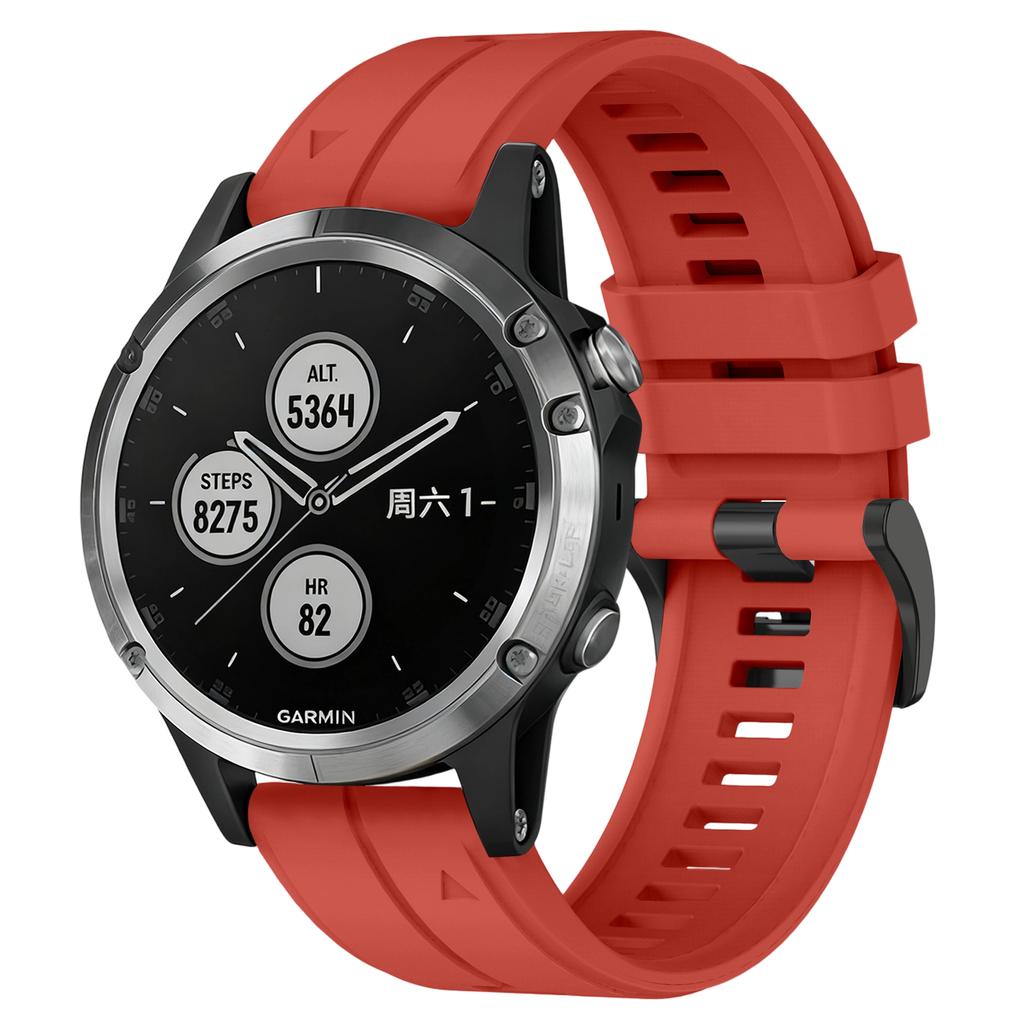 20/22/26mm Quick Fit Band for Garmin Fenix 5/Fenix 8 Pro 47/51MM Light Silicone Sports Watch Strap for 20/22/26mm Quick Fit