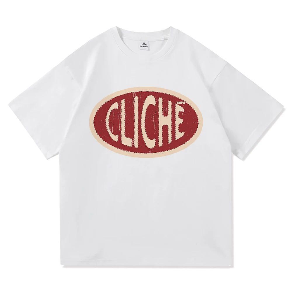 High Street Harajuku Clothing Mgk Lost Americana Album TShirt 2025 Song Cliche Retro High Quality Clothes Vintage Cotton TShirts