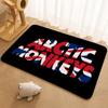 Band A-ArcticS M-Monkeys Floor Mat Floor Mat Soft Flannel Non-Slip Door  Rug for Living Room