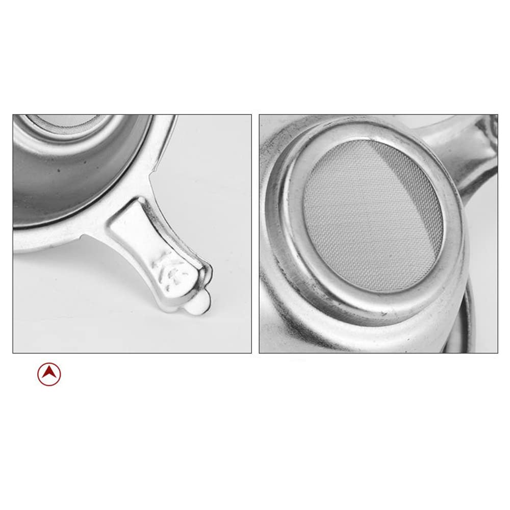 TIYEP Tea Strainer, Fine Mesh, for Tea, Tea Strainer, Tea Strainer for Straining Tea Leaves (2, 2#)