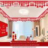 Double Happiness Ceiling Decorations for Wedding Bedroom