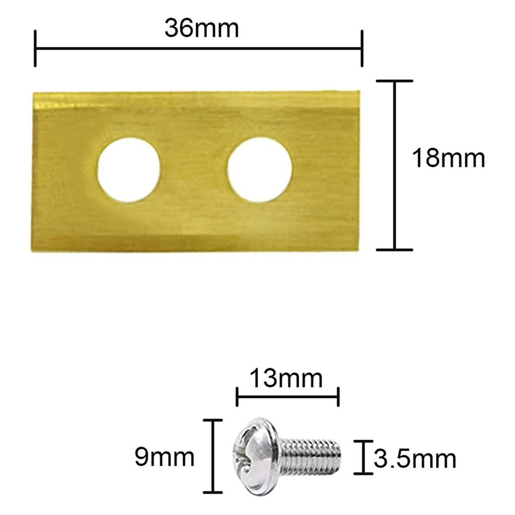 2025+24pack WG794 WA0190 Replacement Robotic Lawn Mower Cutting Blade for Landroid Robotic Mower