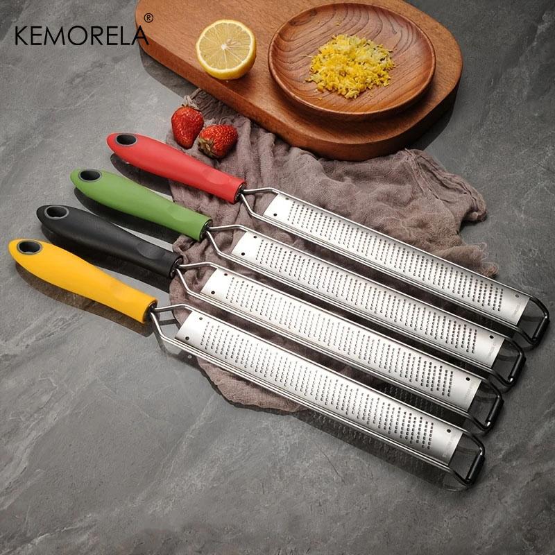 1pc Stainless Steel Wire Grater Plastic Anti Slip Handle Cheese Grater Chocolate Lemon Grater Garlic Fruit Grater Kitchen Gadget