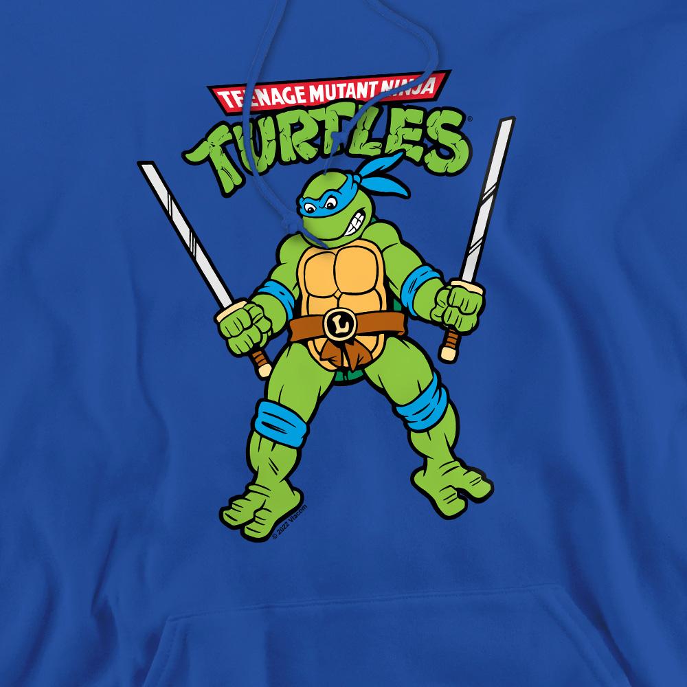 Teenage Mutant Ninja Turtles Mens Leonardo Retro Hoodie