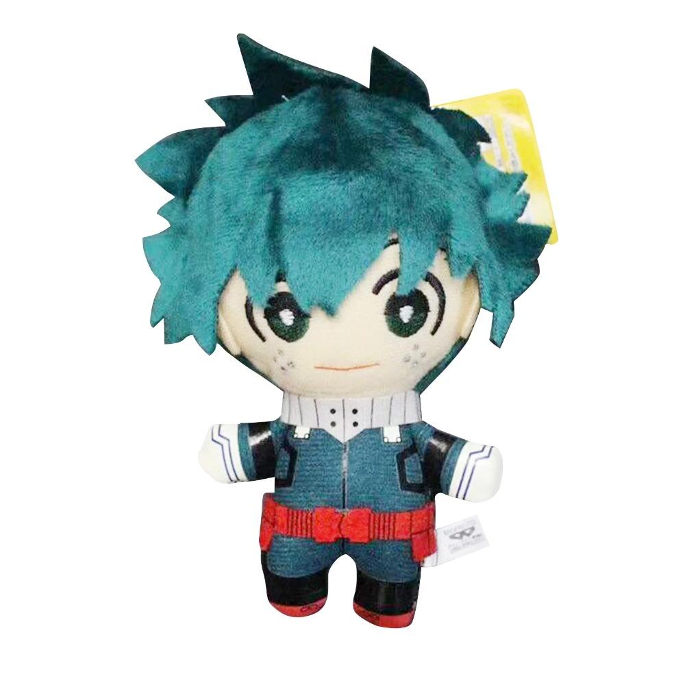 15CM MHA Hero Anime Izuku Midoriya Katsuki Bakugou Shouto Todoroki Plush Pendant Toy Soft Plush Doll Bag Decora Fans Gift
