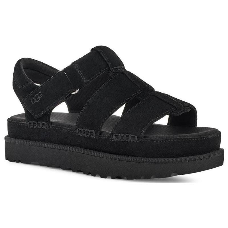 UGG Goldenstar Strap Platform Sandal Black Women's Sneakers 1137890-BLK