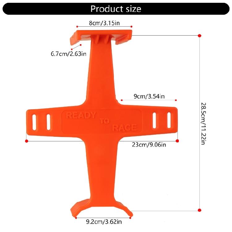 Secure Locking Design Fork Protector Suspension Support Stabilizer For Safe Transit Of Motocross And Dirt Bike Stability