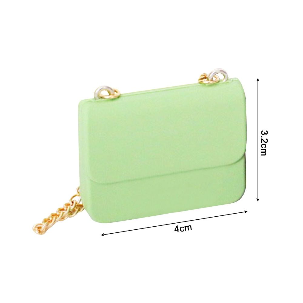 10 Styles Doll Purse Handbag Fashion Lady Leather Bag Dollhouse Chain Handbag for 1/6 Doll