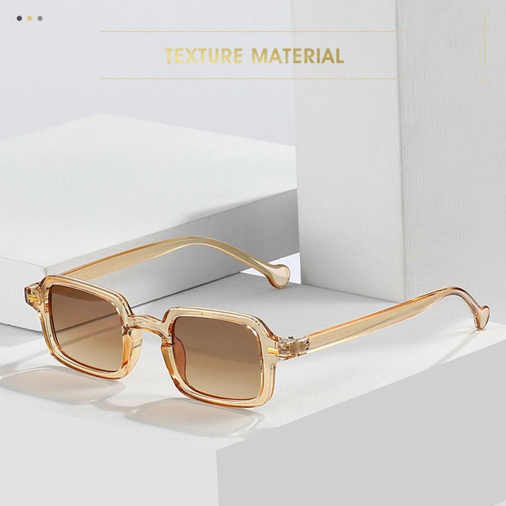 Fashion Square Sunglasses Women New Retro Rivets Decoration Glasses Men Leopard Blue Sun Glasses Gradient Shades UV400