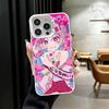 Anime Kwaii Girl Ins Style Shockproof Phone Case for iPhone 17 Air 16 16E 15 Pro Max 14 Plus 13 Mini 12 Back Cover Anti Fall Fun