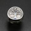 Punk Stainless Steel Tree of Life Ring Viking Amulet for Men Fashionable Jewelry Classic Male Accessory