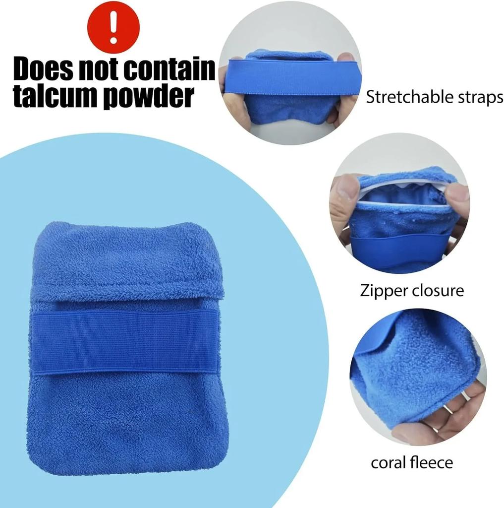 5PCS Sand Remover for Beach Beach Sandbag Powder Bag Sand Removal Brush  Sand Remover Brush Beach Vacation Camping Essentials