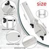 Chlor-Tablettenhalter Weißer Spender für 3-Zoll-Tabletten Poolreinigung Zubehör Tablettenbefestigungsstange für Schwimmbäder