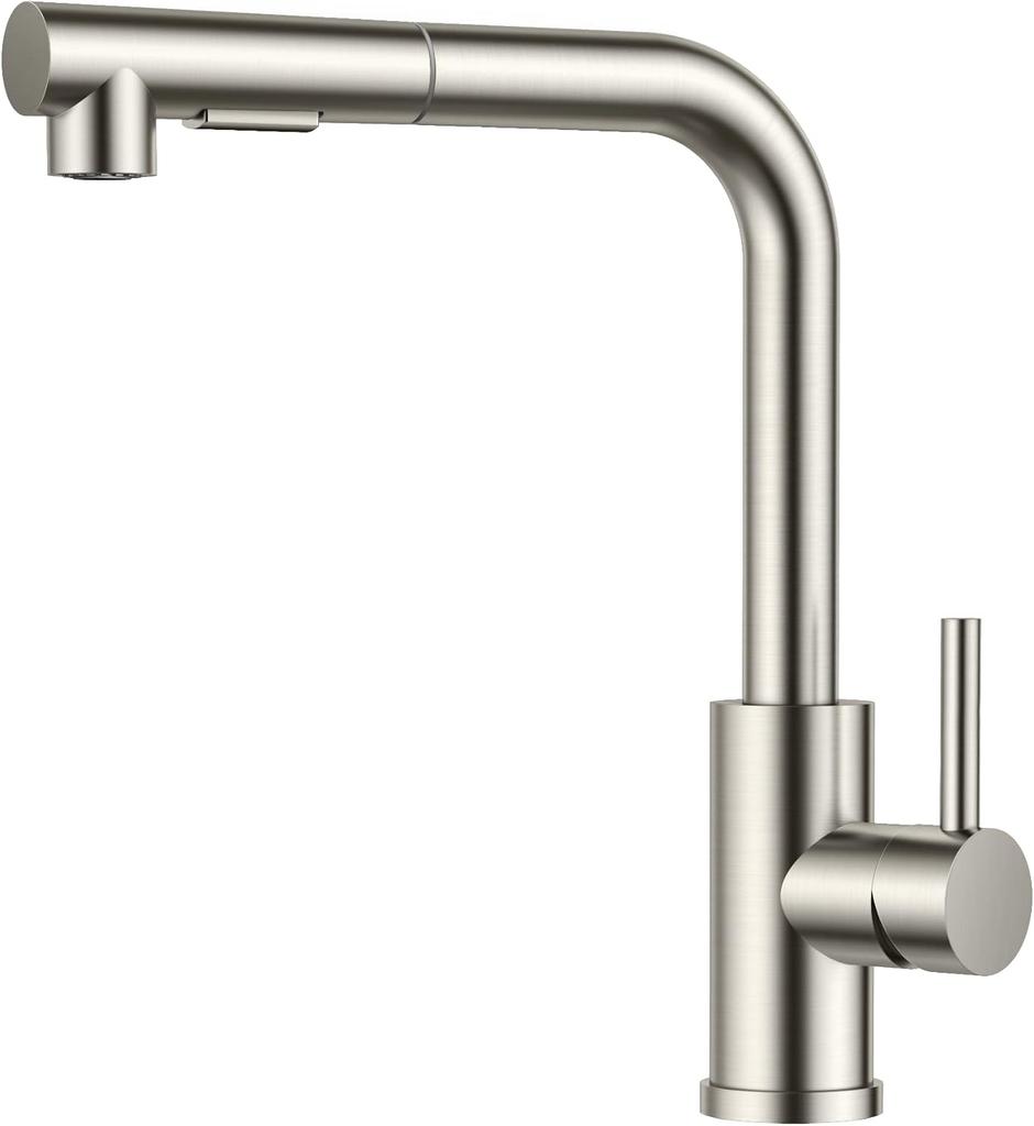 Robinet de cuisine forious argent