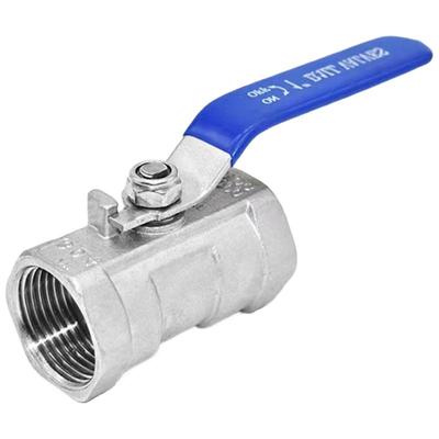 304 Stainless Steel One-Piece Ball Valve