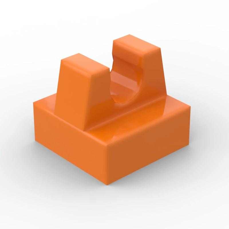 10pcs 15712 2555 1x1 Top with Clamp Block Moc Color Accessories Compatible with Brick DIY Children's Toy Assembly Gift Box