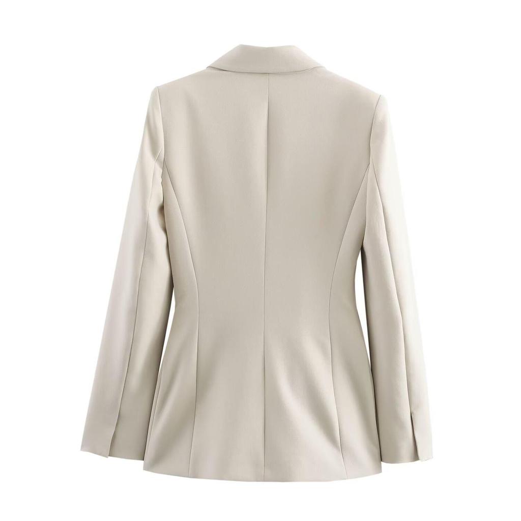 2025 Spring Women's Versatile Blazer & High-Waisted Pants Set