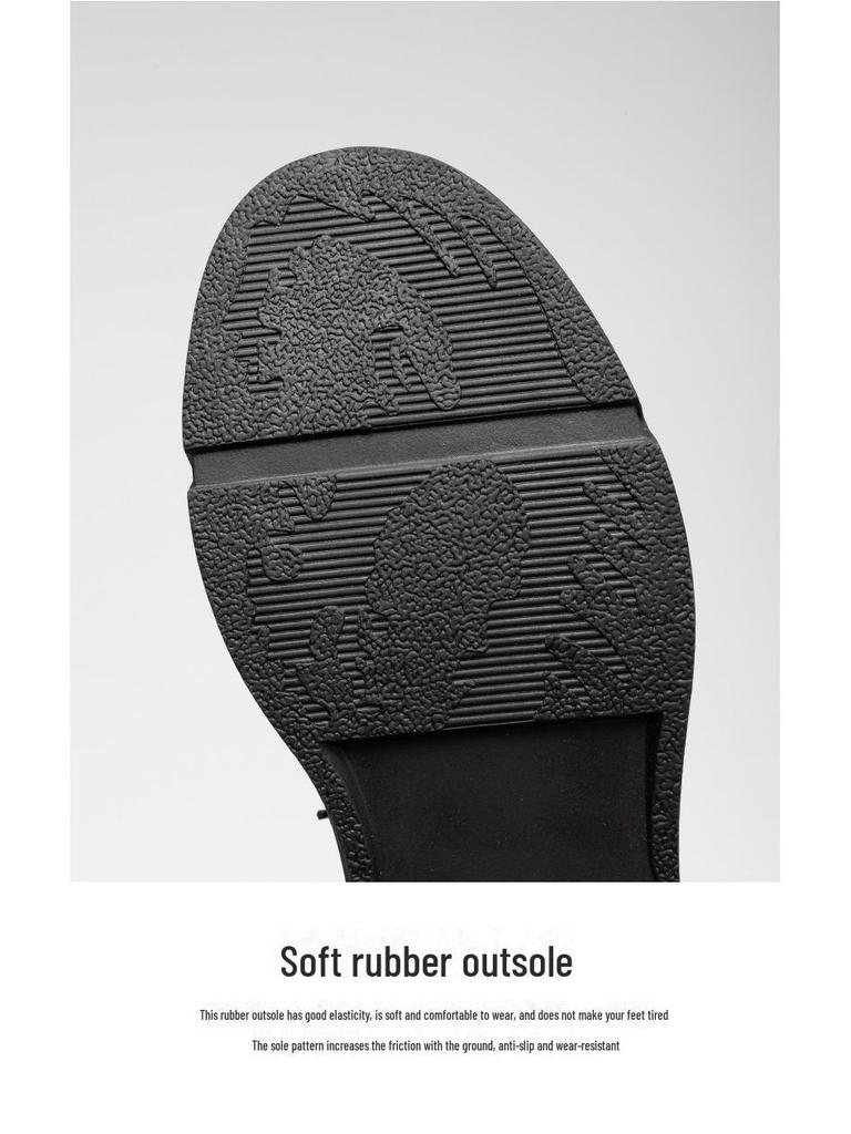 2023 Autumn/Winter Martin Boots: Premium Cowhide, Velvet-Lined, Short Casual Business Leather Boots