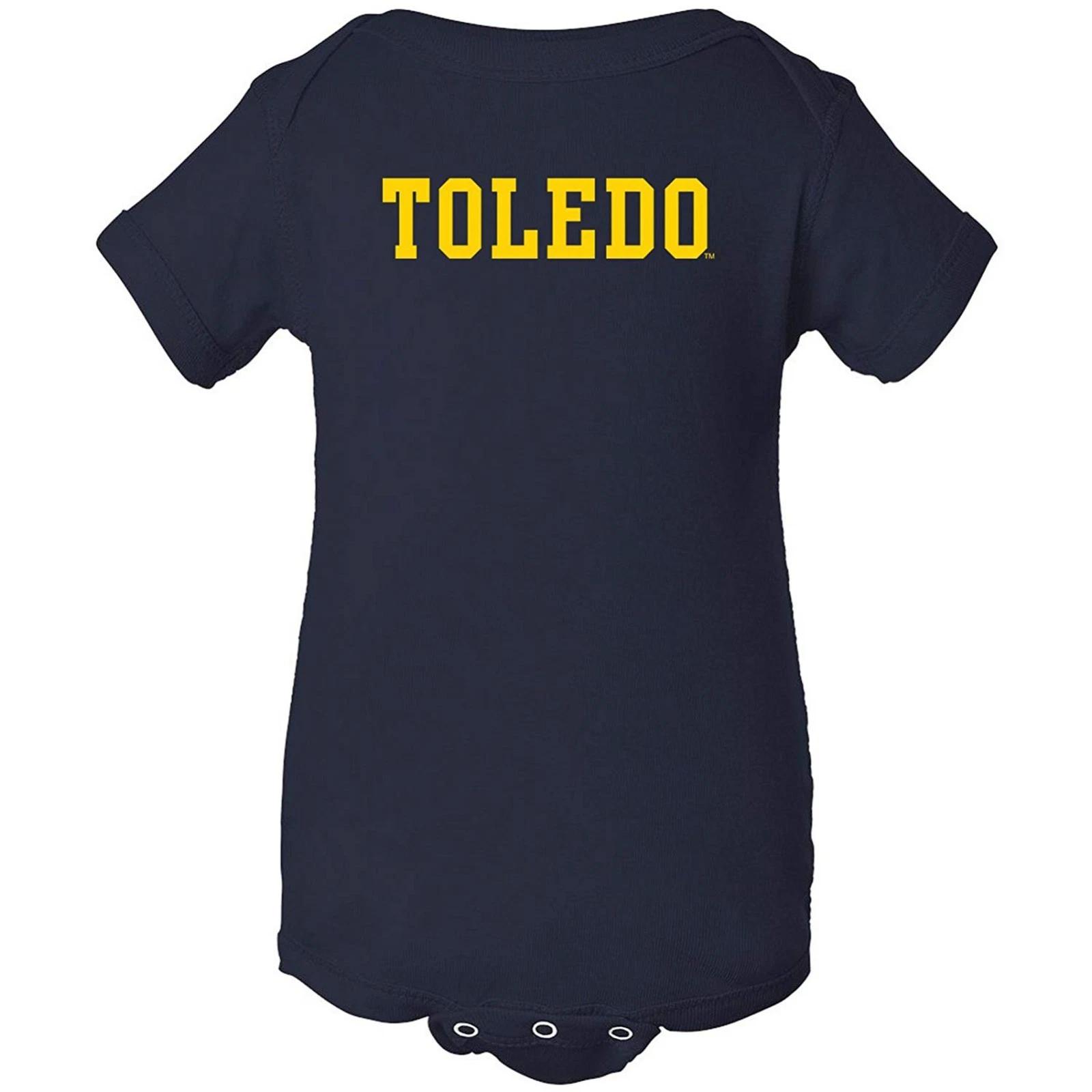 Toledo Rockets Basic Block Unisex Creeper - Navy XL