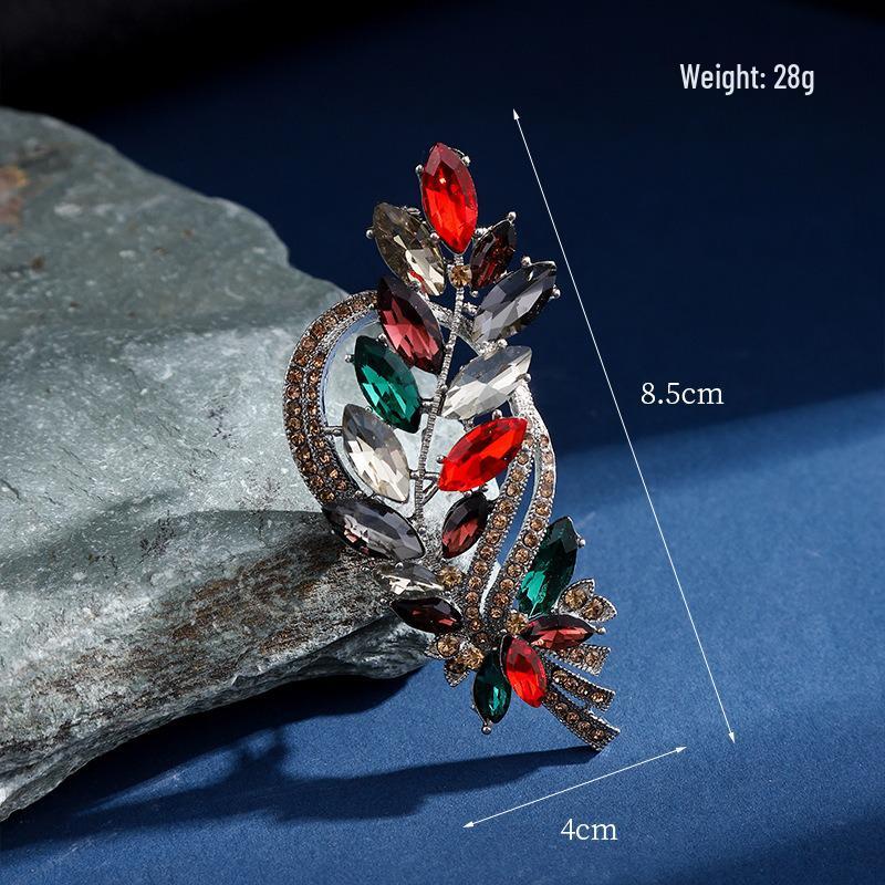 

Винтажная роскошная бутоньерка для костюма: Элегантная брошь для вечерних платьев и праздничных подарков