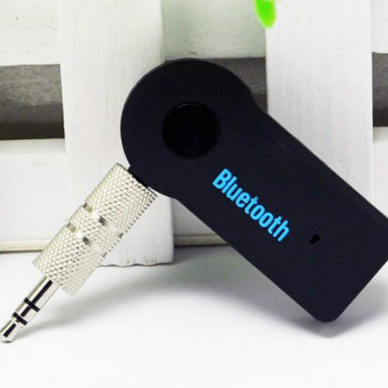 Mains Libres Voiture Bluetooth Musique Universel 3.5mm Streaming A2DP Sans Fil Auto AU