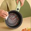 2.0L Electric Cooking Multifunctional 600W Portable Long Handle Hot Pot Noodle Cooker for Dormitory Travel Home