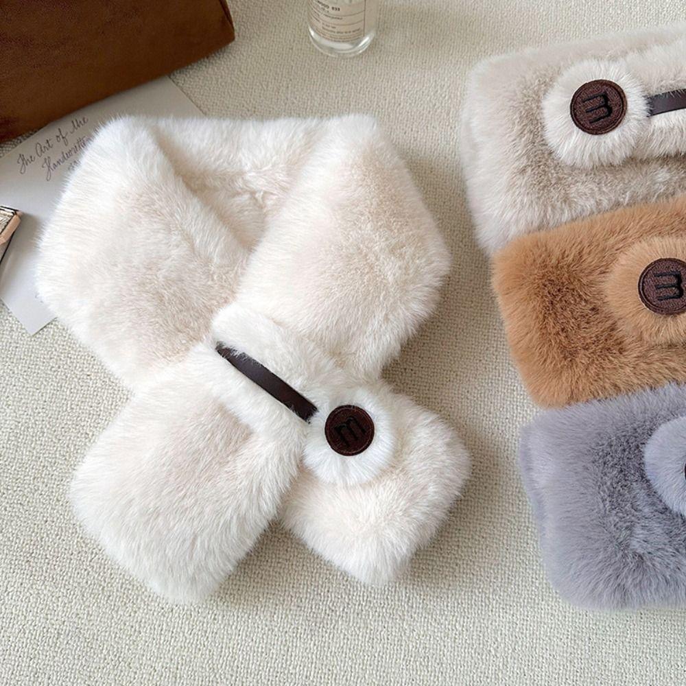 

Bib Cross Scarf Windproof Winter Scarves Versatile Snood Cowl Tube