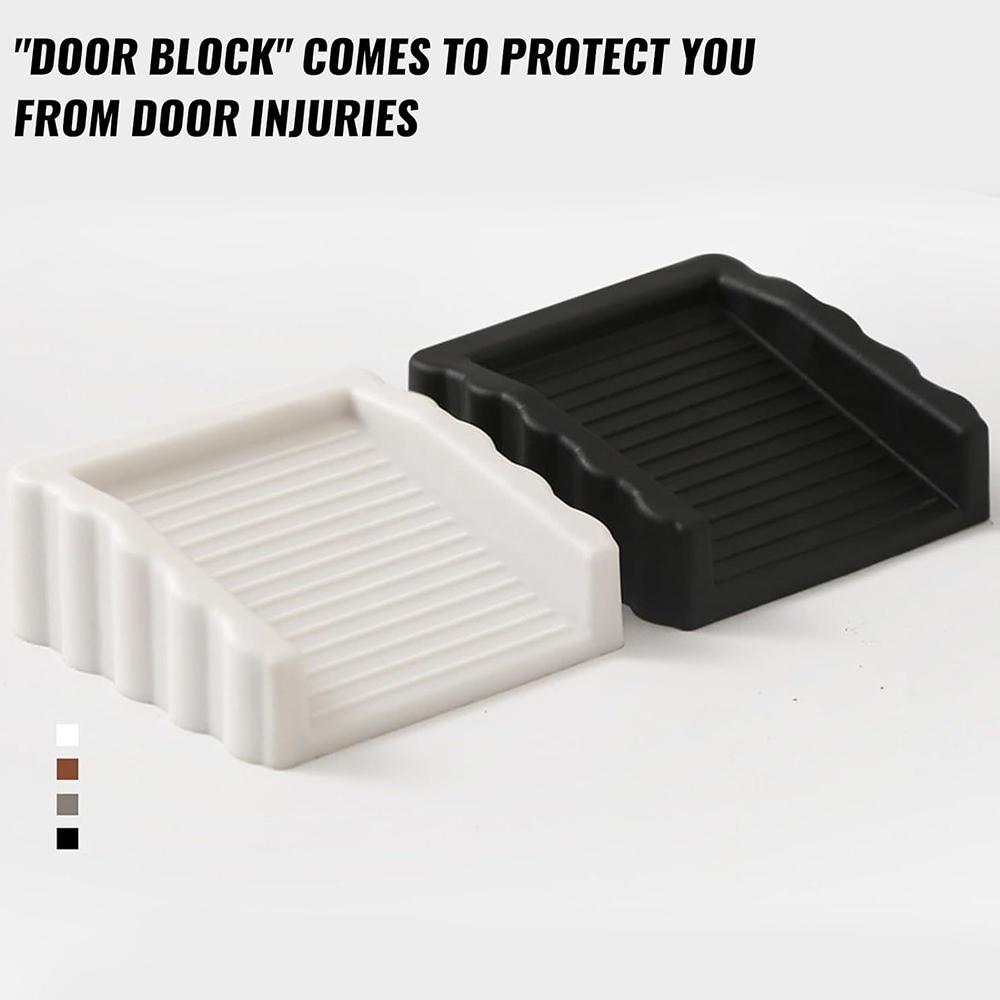4Pcs Door Stoppers Doorstop Door Holder for Door with floor gap 0.5cm to 2cm