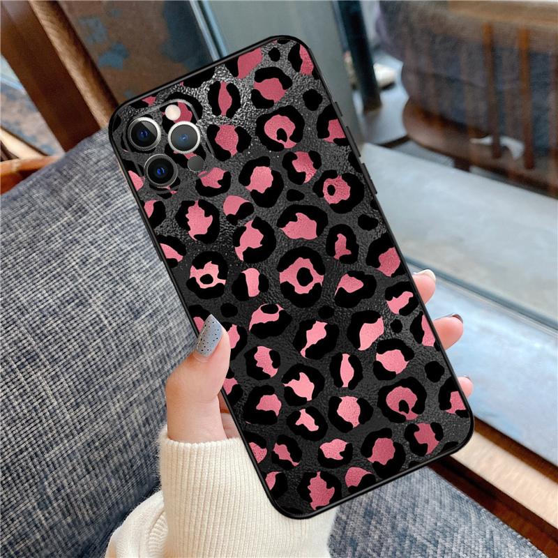 Leopard Print Phone Case For iPhone 17 Pro Max 17Pro 17 Air Silicone Cover Capa