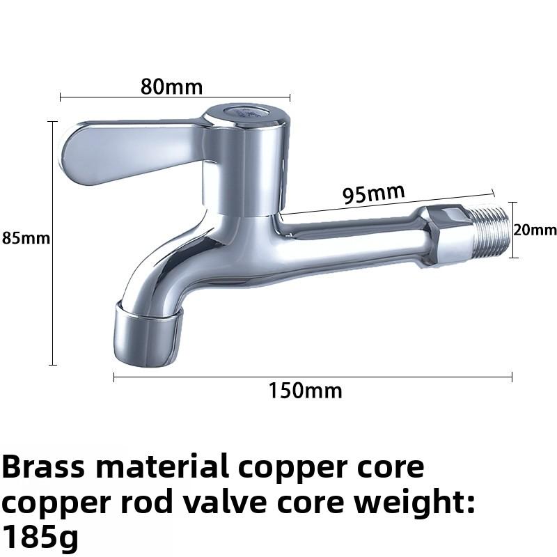 Baterie do pralki Mosiężny zawór do baterii podtynkowych Rdzeń zaworu Bateria do pralki 1/2" 4-punktowy Wlot wody do majsterkowania Mosiądz