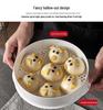 Microwave Steamer Box: 1 or 2 Layers for Dishes and Dumplings