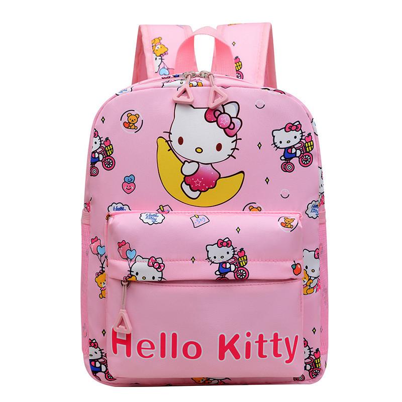 Kuromi Cartoon Backpack For Kids Girls Boys School Travel Lightweight Waterproof Nylon