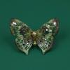 Exquisite Retro Embroidered Butterfly Brooch, Women's Fashion Embroidered Butterfly Brooch, Niche Design Sense Brooch