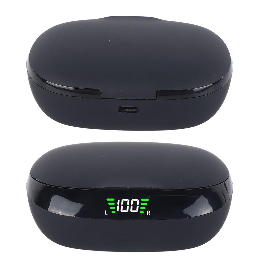 Wireless Bluetooth Earphones HD Smart Noise Cancellation Stereo Surround Sound Sports Headphones with Earhooks