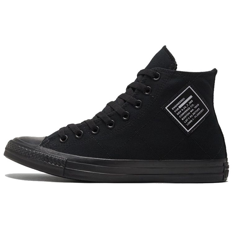 Converse Chuck Taylor All Star Comfortable Versatile High-Top Canvas Shoes Unisex Sneakers Black 169599C