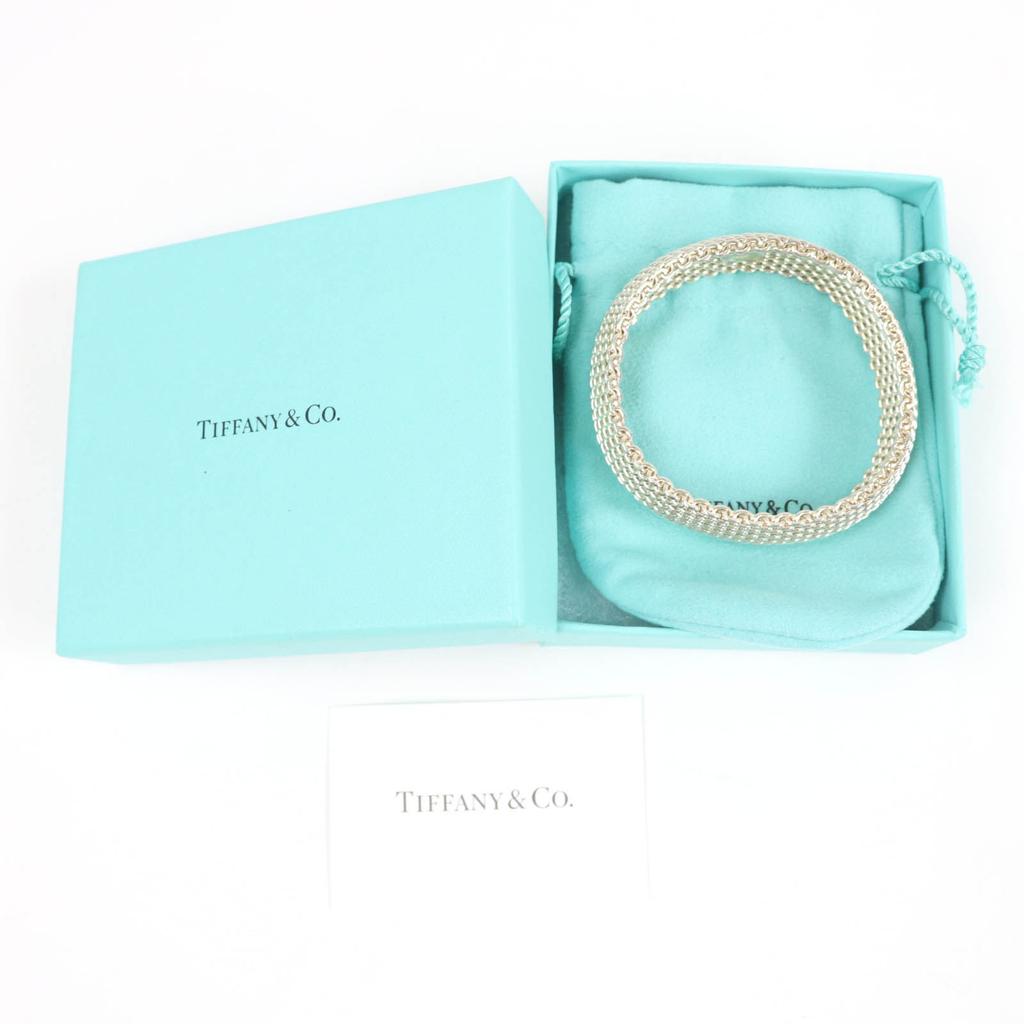 TIFFANY&Co. bracelet Somerset bangle Silver 925 Women Used
