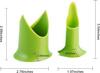 2Pcs/Set Pepper Corer and Seed Remover, Efficient Tool for Jalapenos, Peppers, Cucumbers, Tomatoes, and Other Fruits and Vegetables