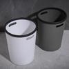 Garbage Bin Modern Style High Capacity Large Opening Shatterproof with Compression Ring Keep Tidy Smooth Surface Household Large Trash Can for Home